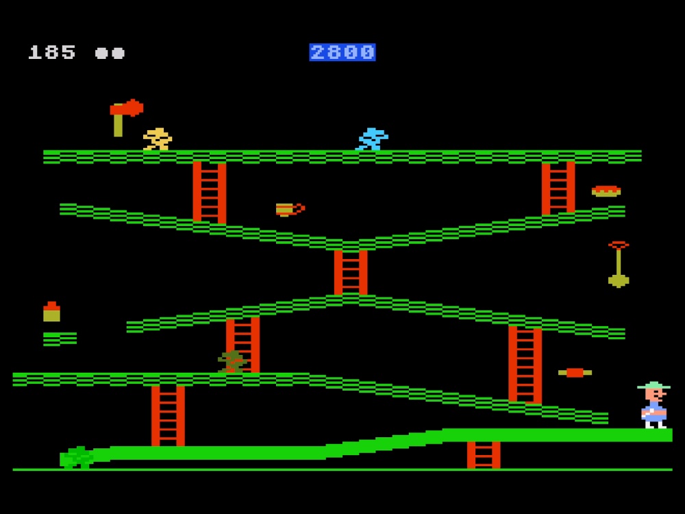 Gameplay of Miner 2049er for Atari 5200